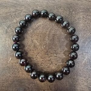 Garnet Crystal Bracelet